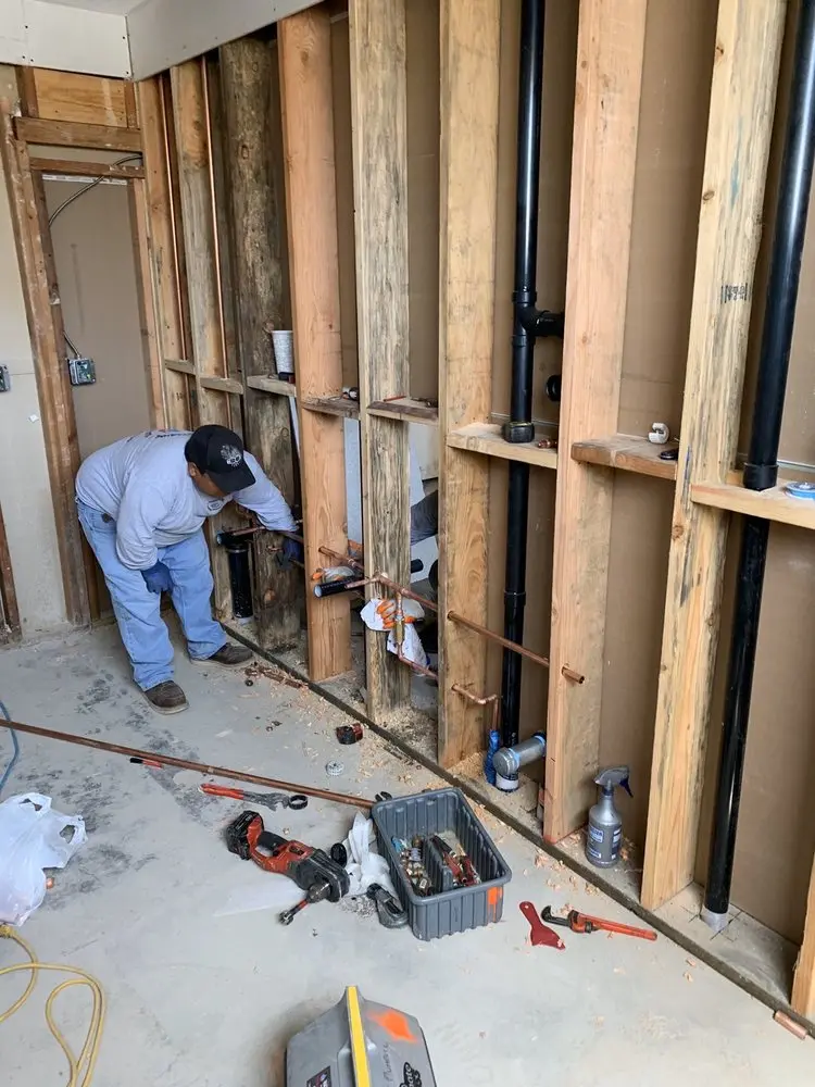 Commercial rough-in plumbing for Gas Line Repair in North Issaquah